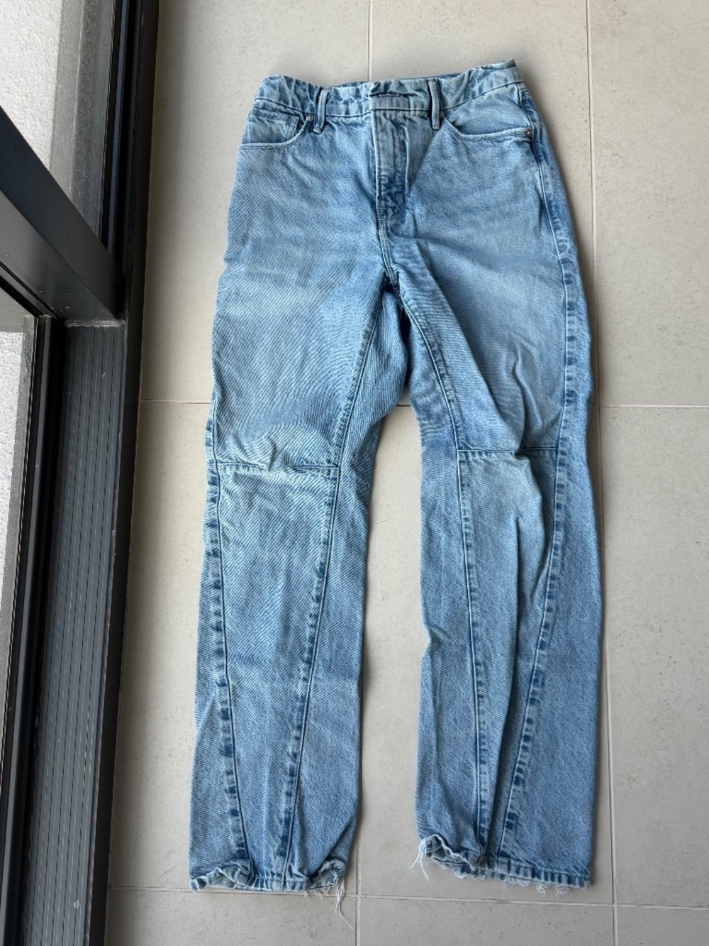 Good American Wide Leg Jeans Size 0/25